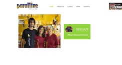 Desktop Screenshot of paraffine.com.br